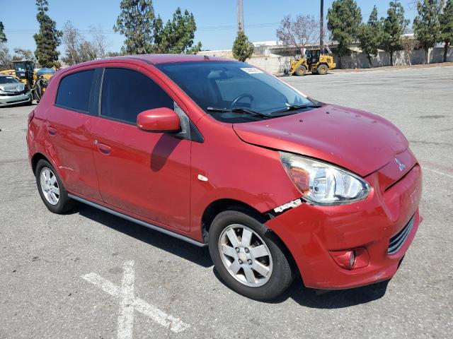  MITSUBISHI MIRAGE 2014 Red