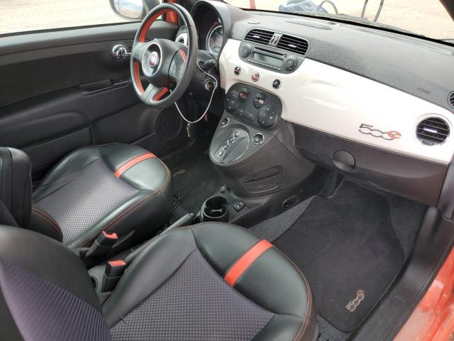  FIAT 500 2015 Pomarańczowy