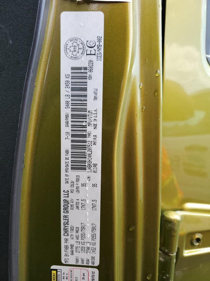 2010 Jeep Wrangler Unlimited Sport VIN: 1J4BA3H1XAL207512 Lot: 63685625