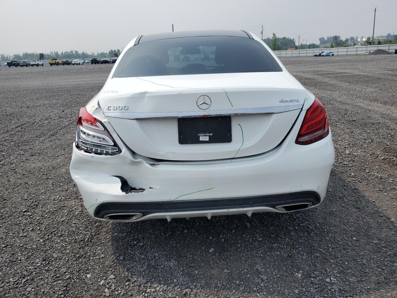 2017 Mercedes-Benz C 300 4Matic VIN: 55SWF4KB8HU179205 Lot: 64847575