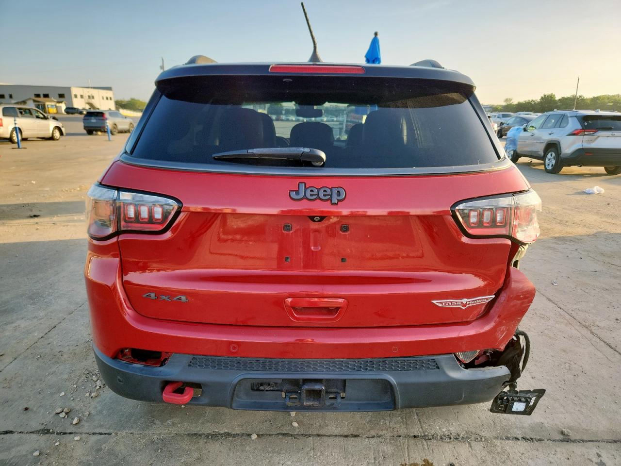 2018 Jeep Compass Trailhawk VIN: 3C4NJDDB1JT135806 Lot: 64964505
