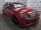 2011 MERCEDES BENZ C200 BLUE- for sale at Copart BELFAST