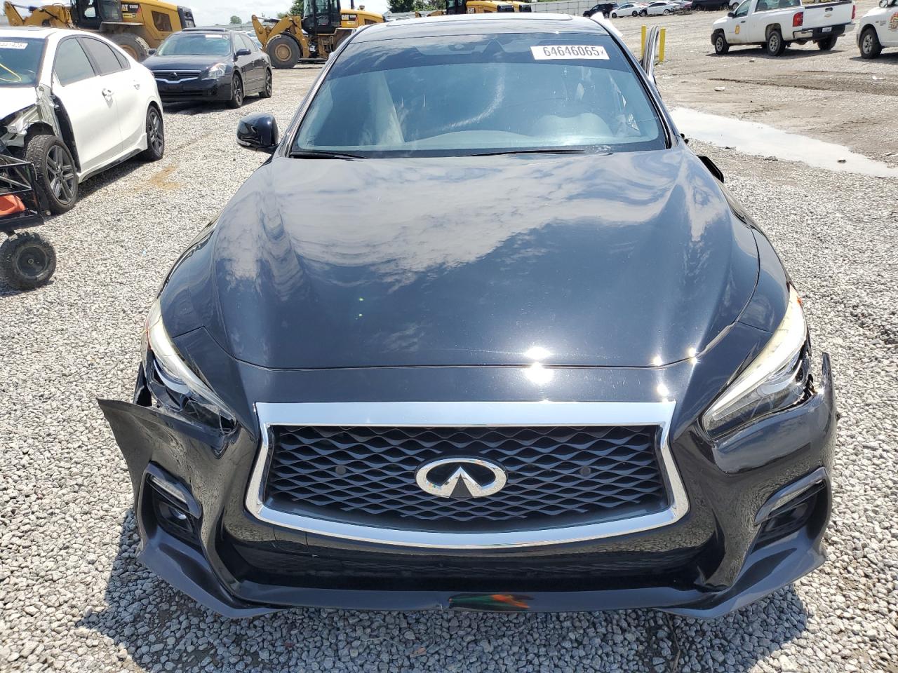 2018 Infiniti Q50 Red Sport 400 VIN: JN1FV7AR0JM480393 Lot: 64646065