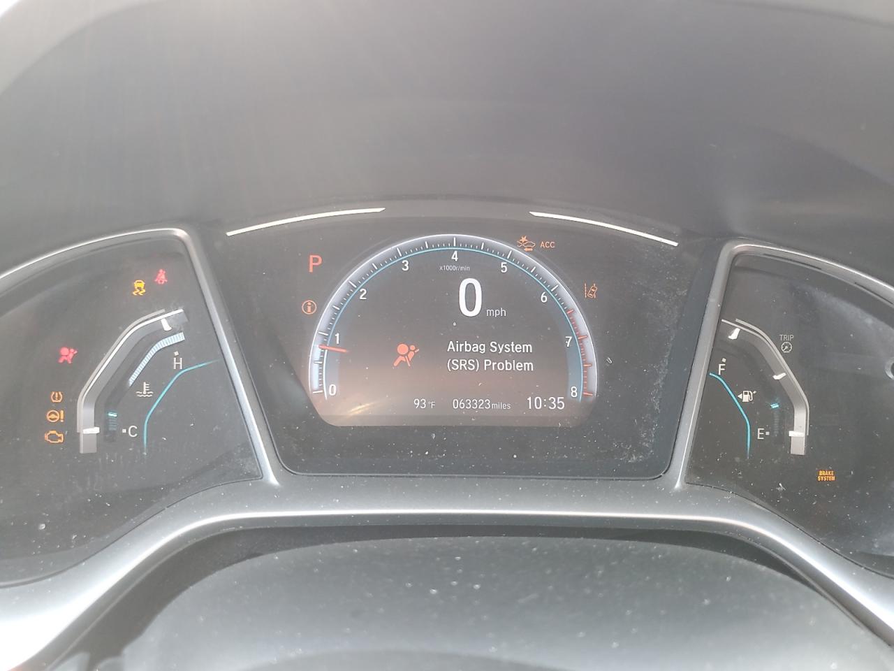 2019 Honda Civic Ex VIN: 19XFC1F33KE011089 Lot: 64576115