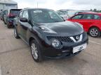 2015 NISSAN JUKE ACENTA CVT  for sale at Copart SANDWICH