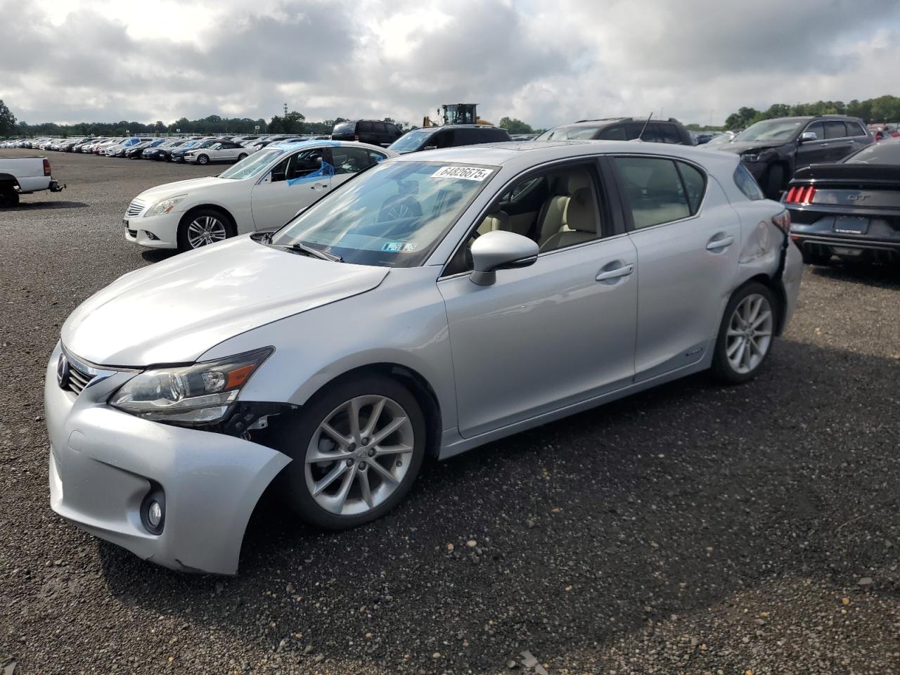 2013 Lexus Ct 200 VIN: JTHKD5BHXD2137968 Lot: 64826675