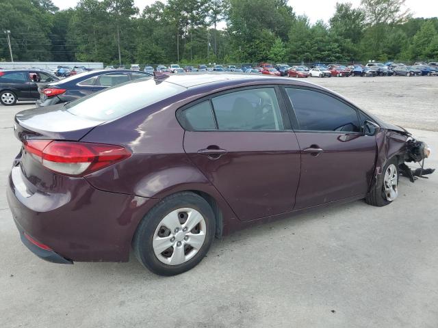 KIA FORTE 2017 Бургунди