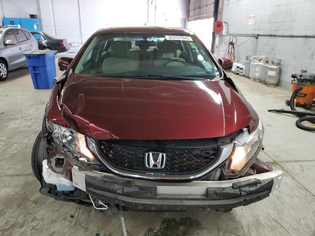  HONDA CIVIC 2015 Burgundy