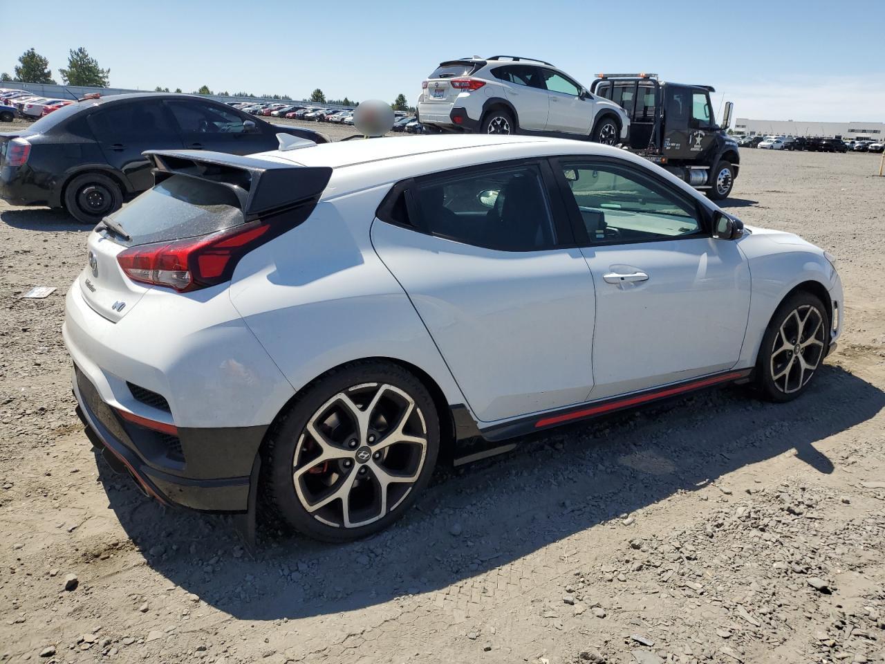 2019 Hyundai Veloster N white null gas KMHT36AH0KU002379 photo #4