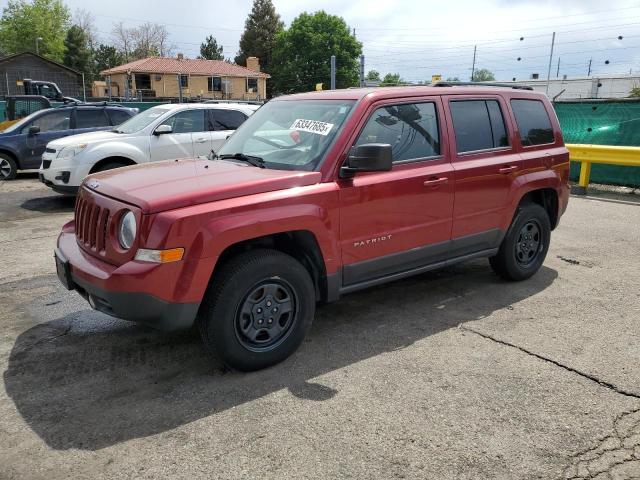  JEEP PATRIOT 2016 Бордовый