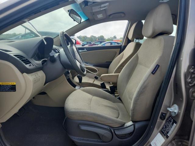 Sedans HYUNDAI ACCENT 2012 Gray