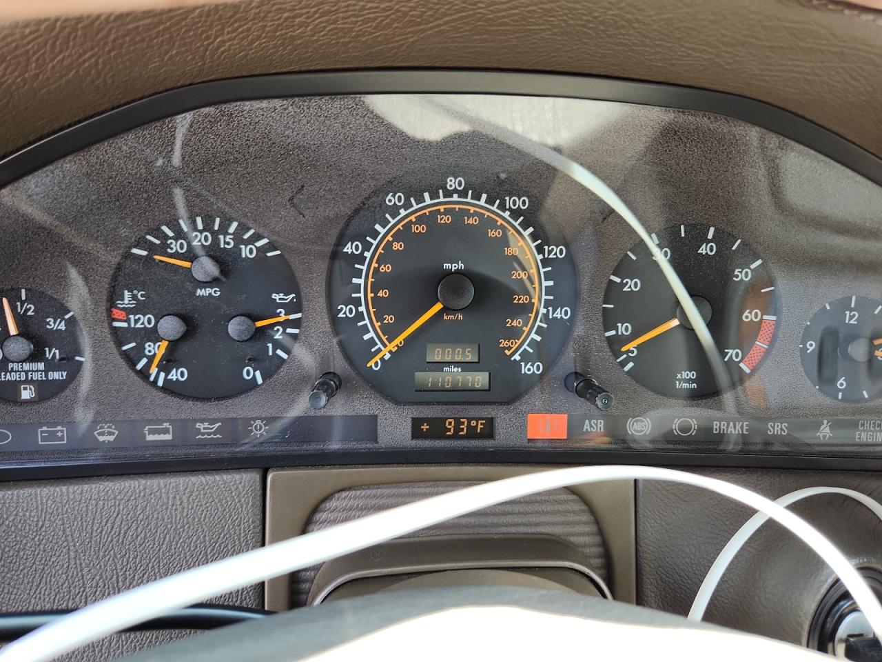 1995 Mercedes-Benz S 600 VIN: WDBGA57E0SA258864 Lot: 64513175
