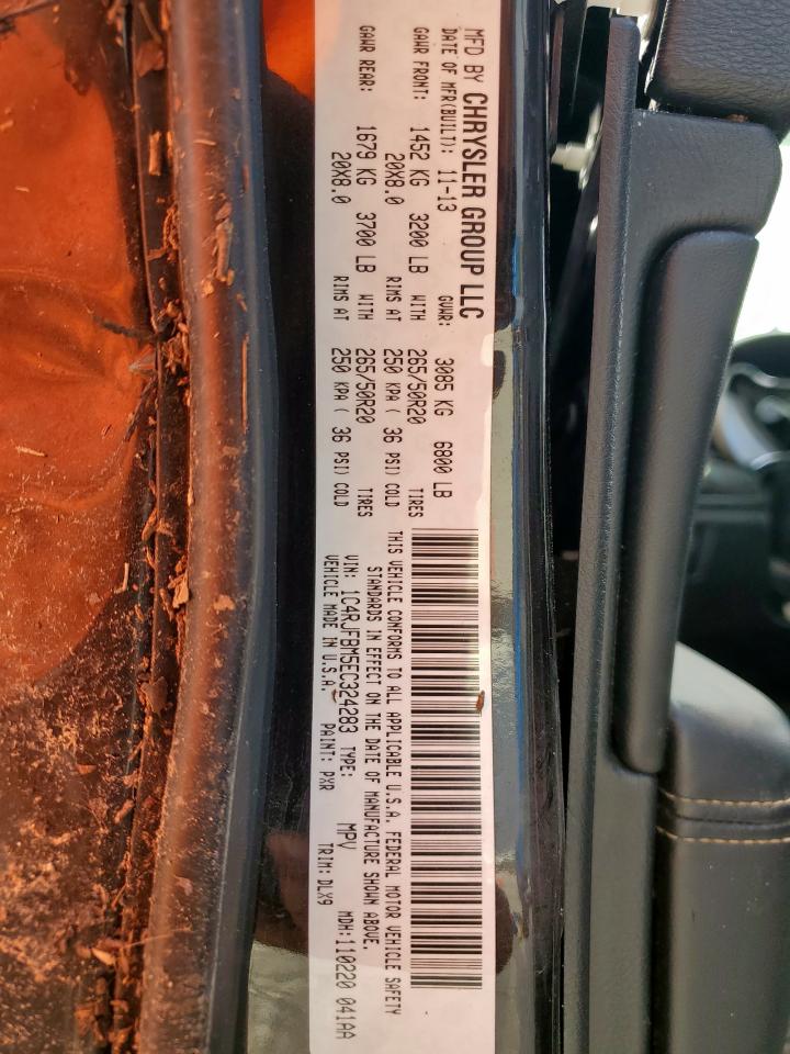 2014 Jeep Grand Cherokee Limited VIN: 1C4RJFBM5EC324283 Lot: 65121465