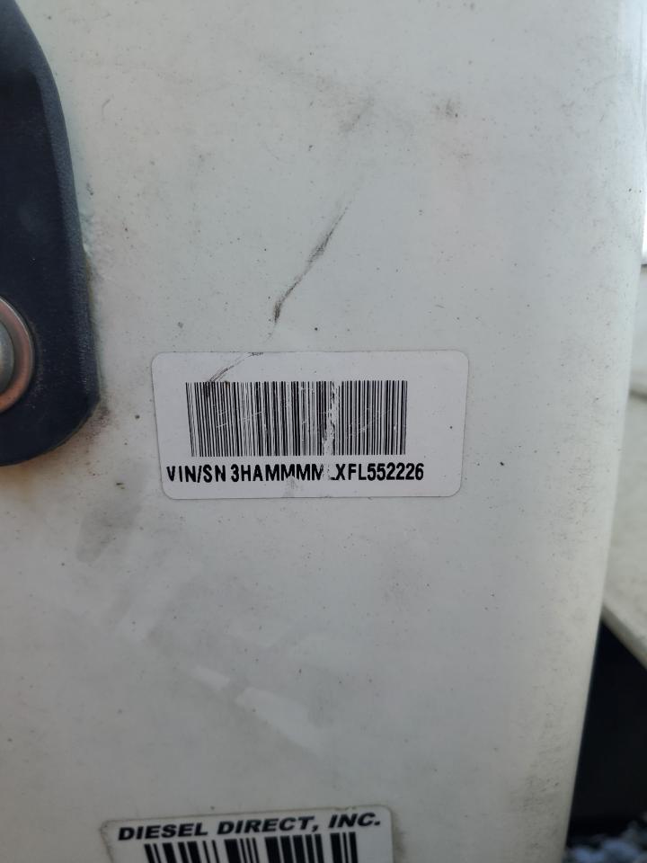 2015 International 4000 4300 VIN: 3HAMMMMLXFL552226 Lot: 63088555