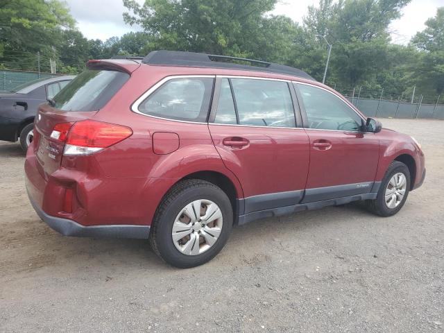 SUBARU OUTBACK 2013 Czerwony