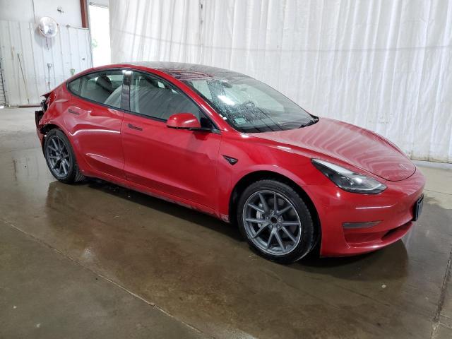  TESLA MODEL 3 2022 Red