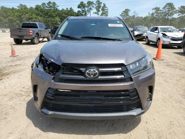  TOYOTA HIGHLANDER 2019 Серый