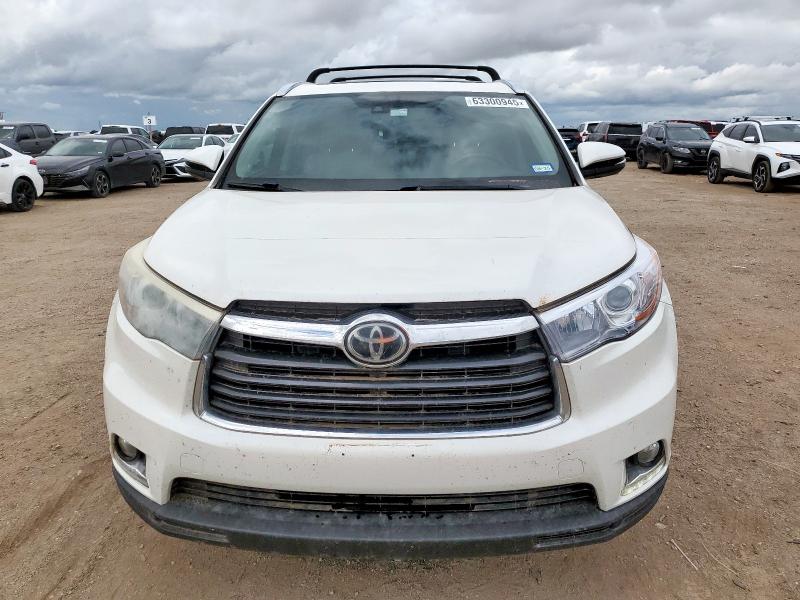  TOYOTA HIGHLANDER 2015 White