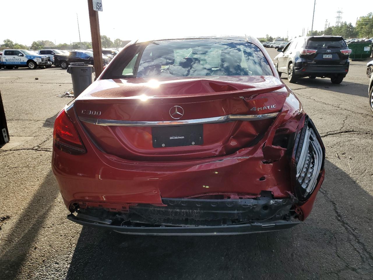 2020 Mercedes-Benz C 300 4Matic VIN: WDDWF8EB2LR551702 Lot: 63818215
