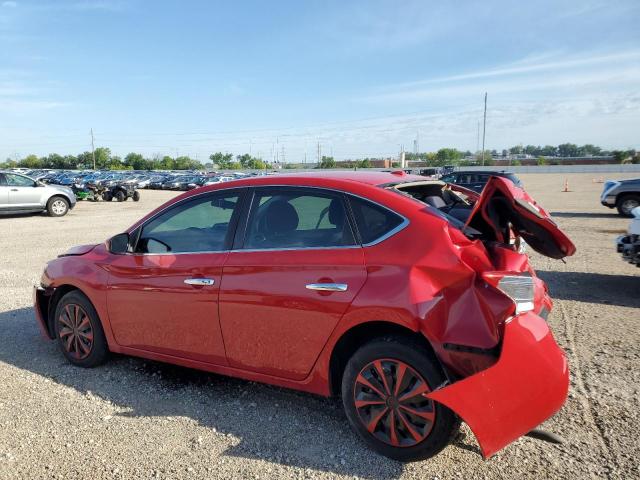  NISSAN SENTRA 2017 Red