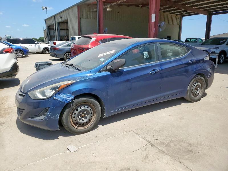  HYUNDAI ELANTRA 2016 Granatowy