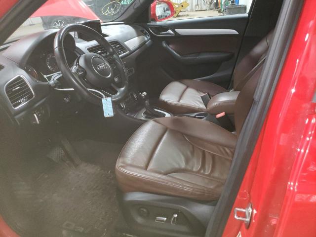  AUDI Q3 2017 Czerwony