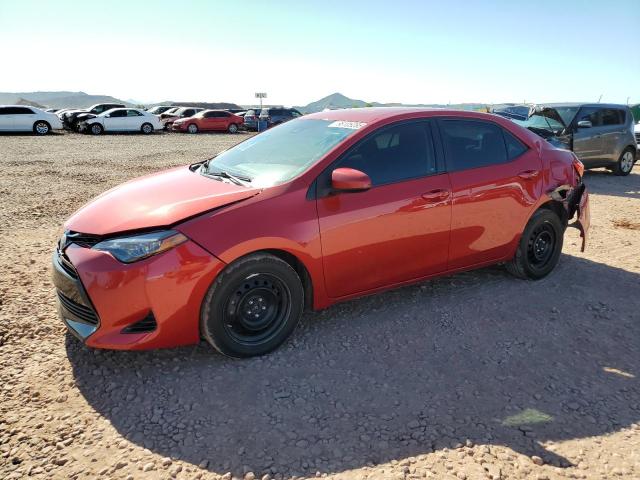  TOYOTA COROLLA 2017 Red