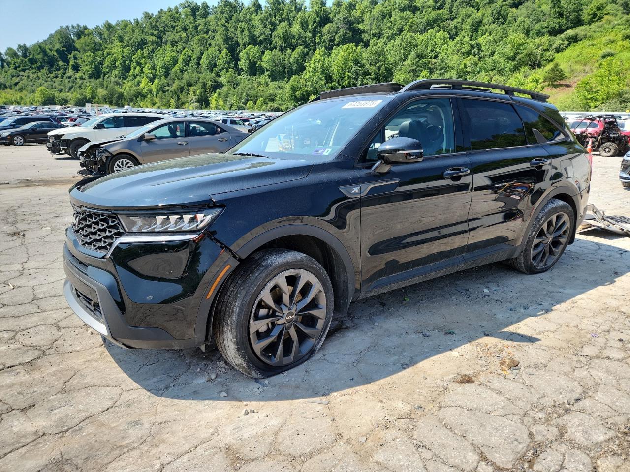 2022 Kia Sorento Ex VIN: 5XYRHDLF9NG107959 Lot: 63253875