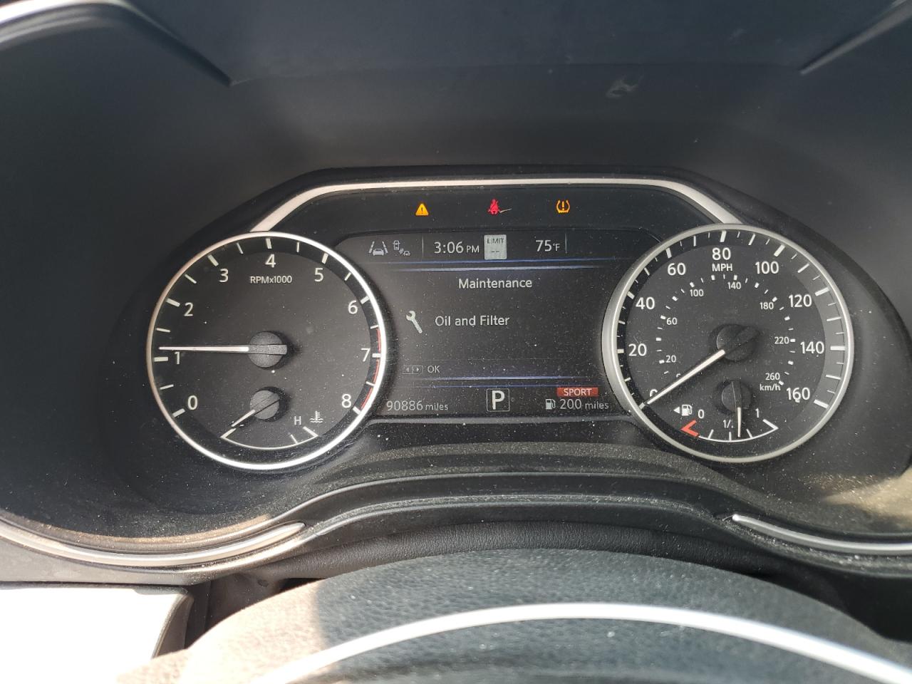 2020 Nissan Maxima Sv VIN: 1N4AA6CV3LC370556 Lot: 67105045