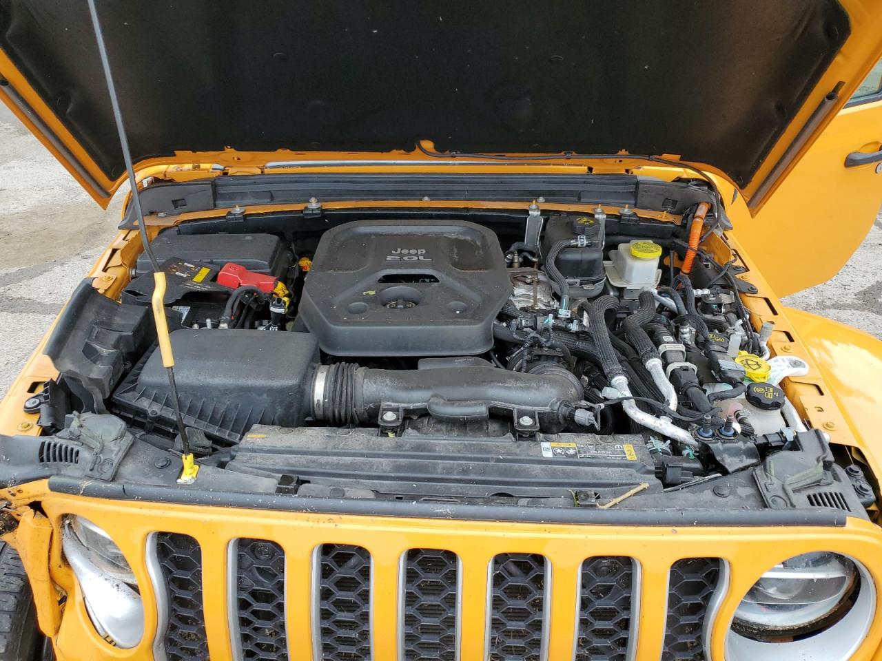 2021 Jeep Wrangler Unlimited Sahara 4Xe VIN: 1C4JJXP69MW642871 Lot: 64127415