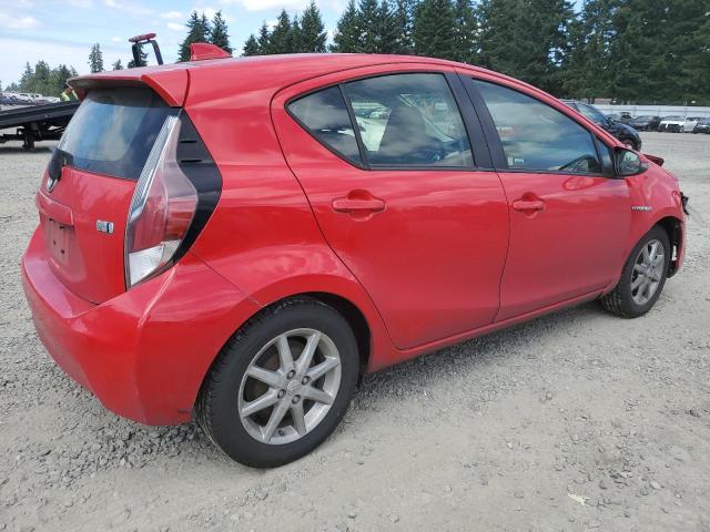  TOYOTA PRIUS 2015 Red