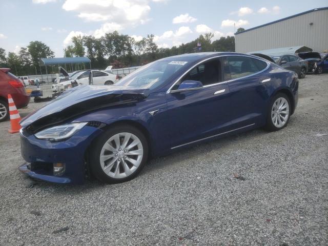  TESLA MODEL S 2019 Granatowy