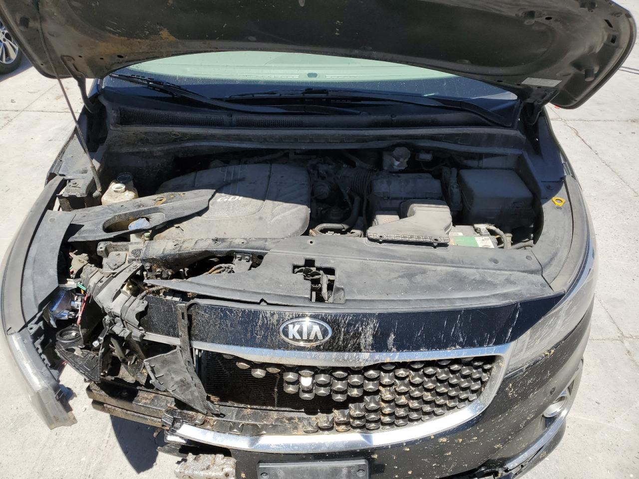 2018 Kia Sedona Sxl VIN: KNDME5C11J6397687 Lot: 64685165