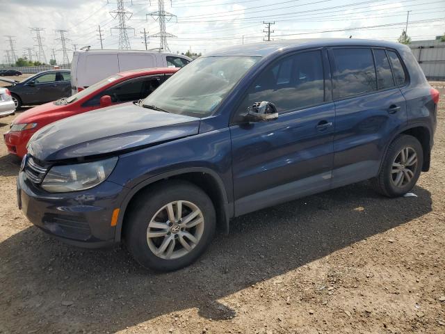  VOLKSWAGEN TIGUAN 2013 Синий