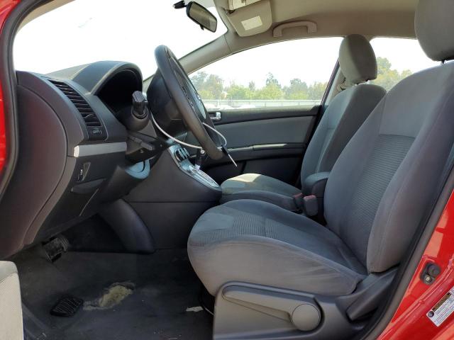  NISSAN SENTRA 2012 Красный
