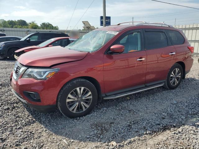  NISSAN PATHFINDER 2017 Красный