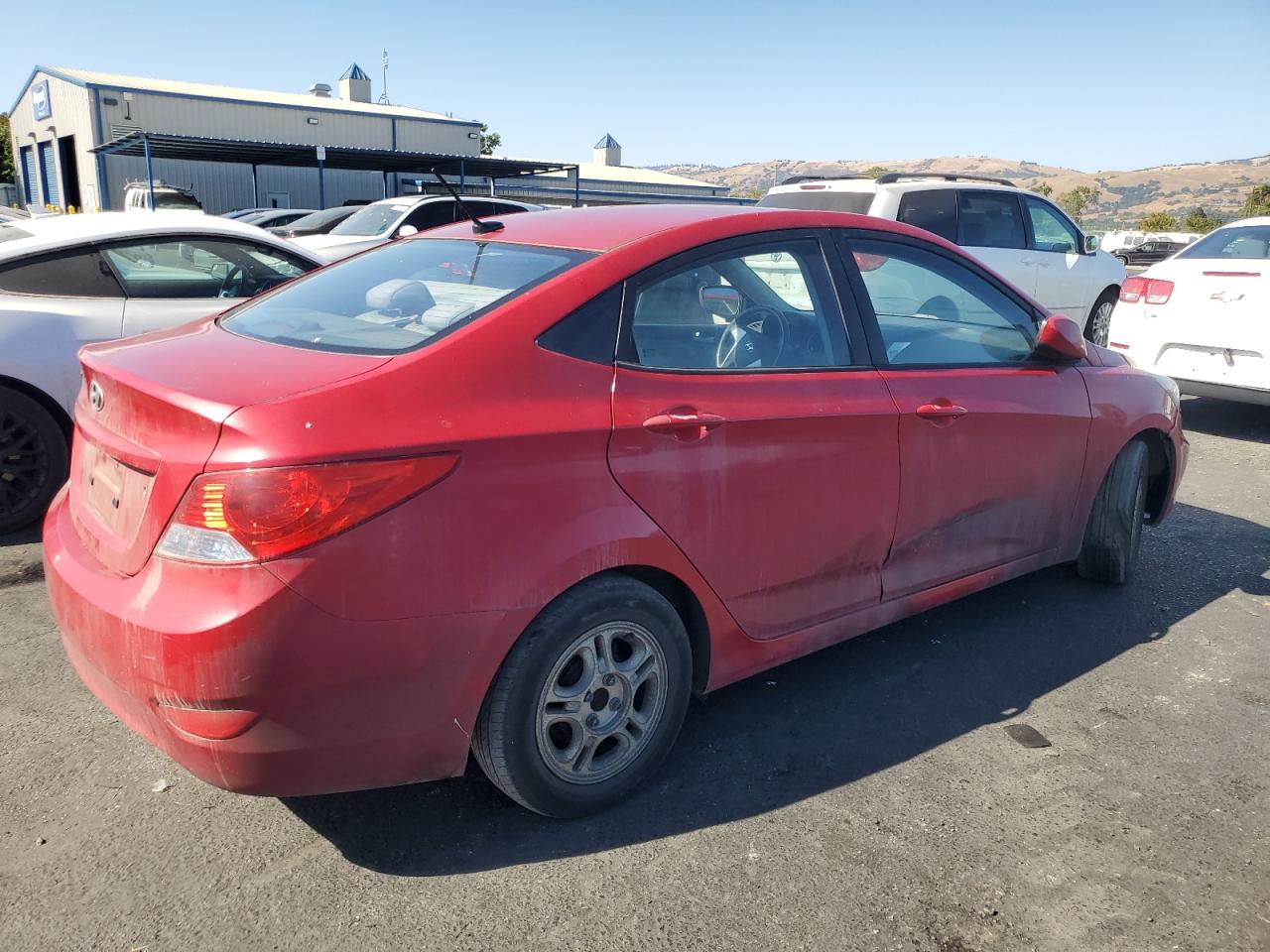 2013 Hyundai Accent Gls KMHCT4AE3DU521682 photo #4