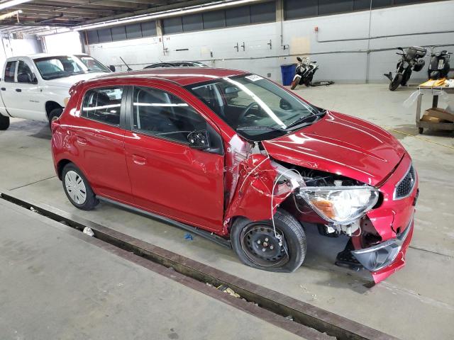 MITSUBISHI MIRAGE 2018 Red