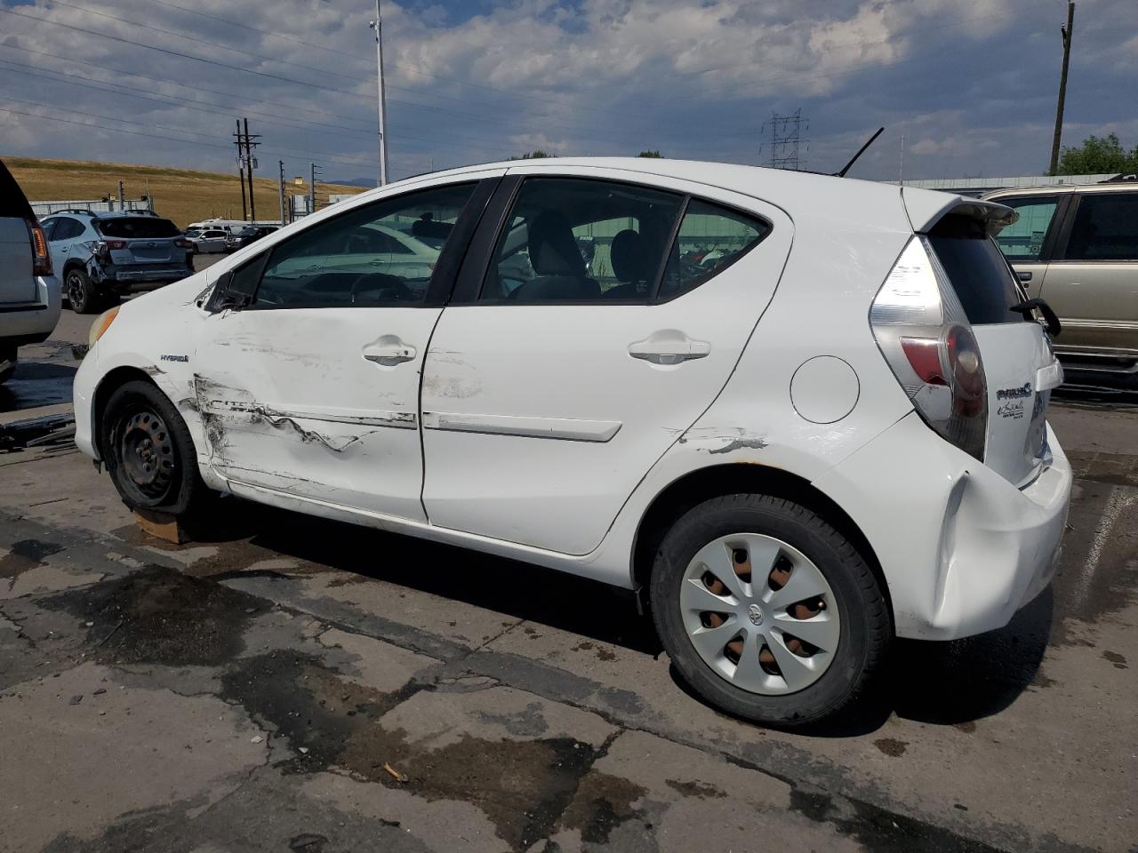 2013 Toyota Prius C VIN: JTDKDTB36D1537221 Lot: 65283775