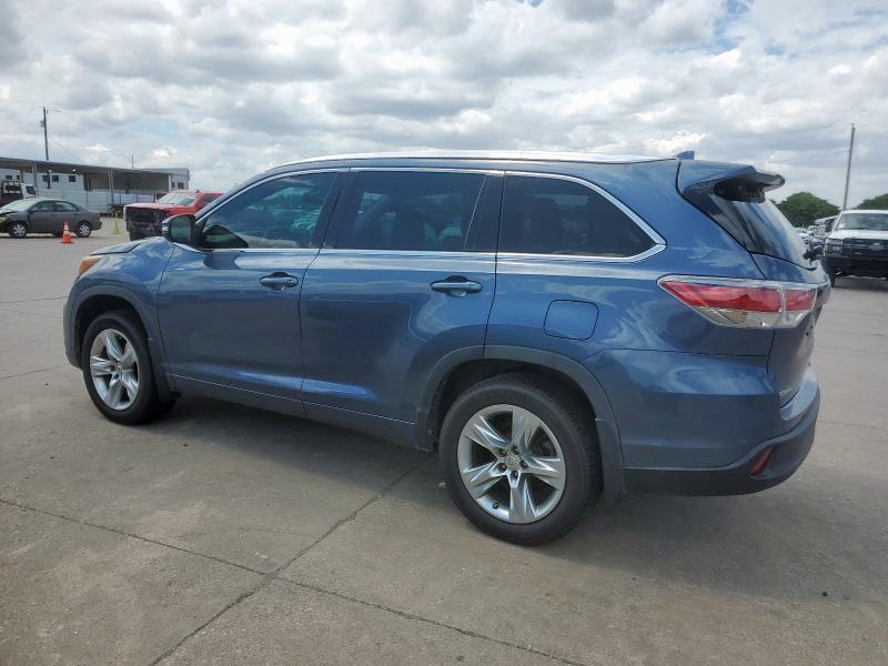  TOYOTA HIGHLANDER 2015 Blue