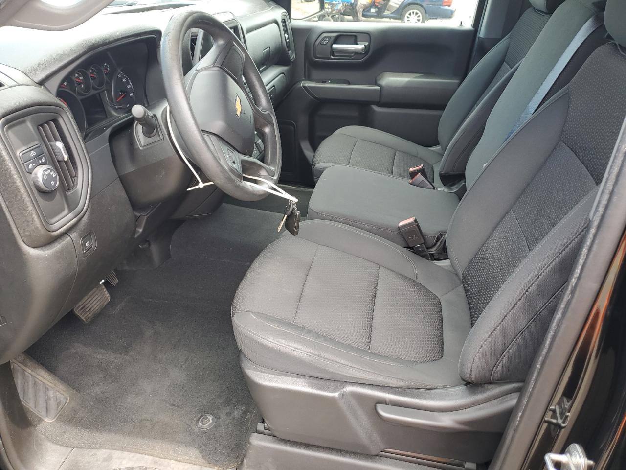 2021 Chevrolet Silverado C1500 Custom VIN: 1GCPWBEH5MZ153076 Lot: 64212135