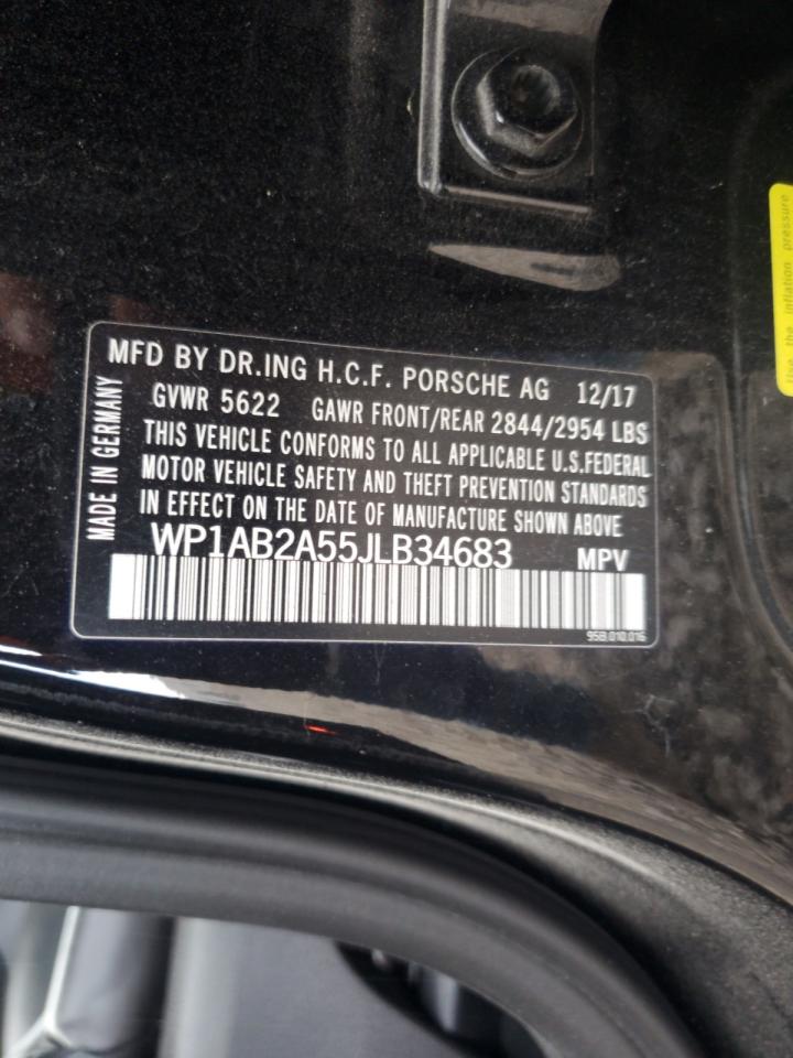 2018 Porsche Macan S VIN: WP1AB2A55JLB34683 Lot: 63199995