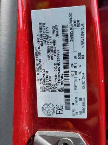 2017 FORD ESCAPE TITANIUM  