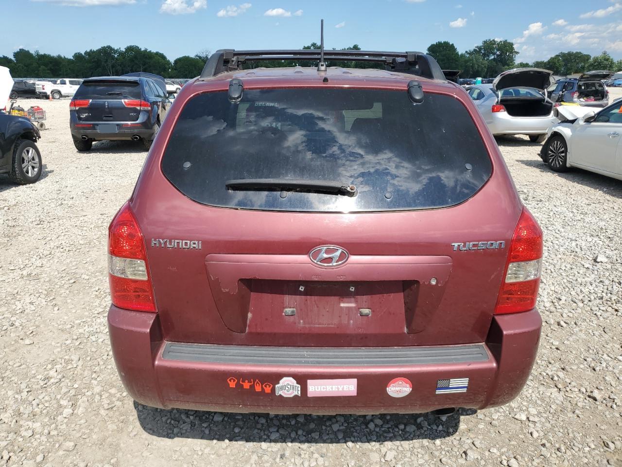 2005 Hyundai Tucson Gl VIN: KM8JM12B65U180707 Lot: 63806475