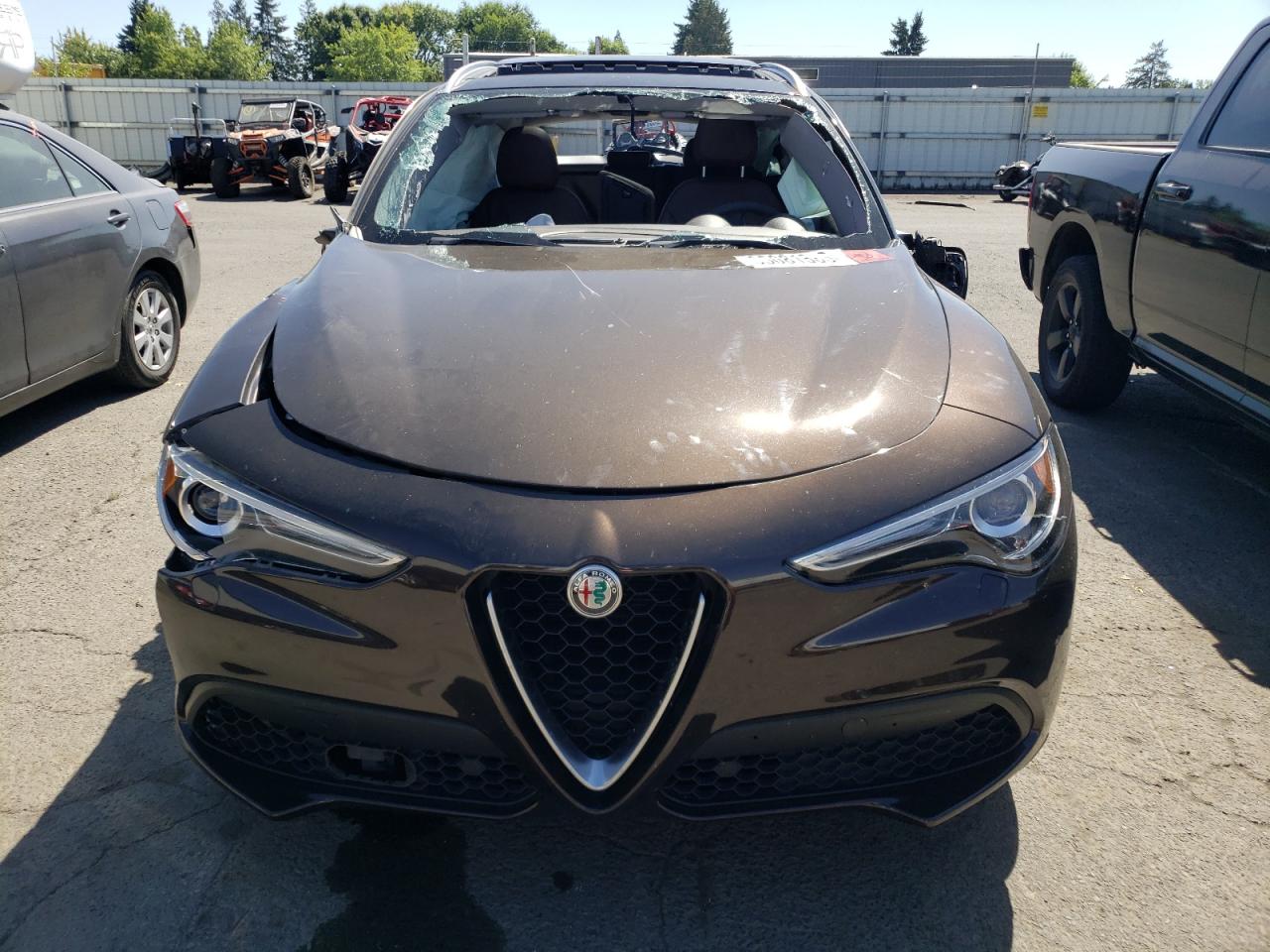 2018 Alfa Romeo Stelvio Ti VIN: ZASFAKBN0J7B92807 Lot: 65081885