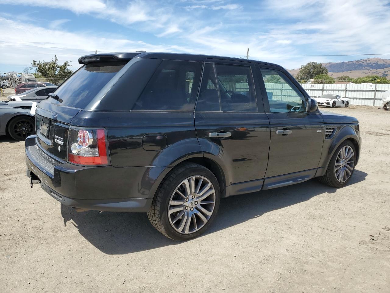 2011 Land Rover Range Rover Sport Lux black null gas SALSK2D46BA710120 photo #4