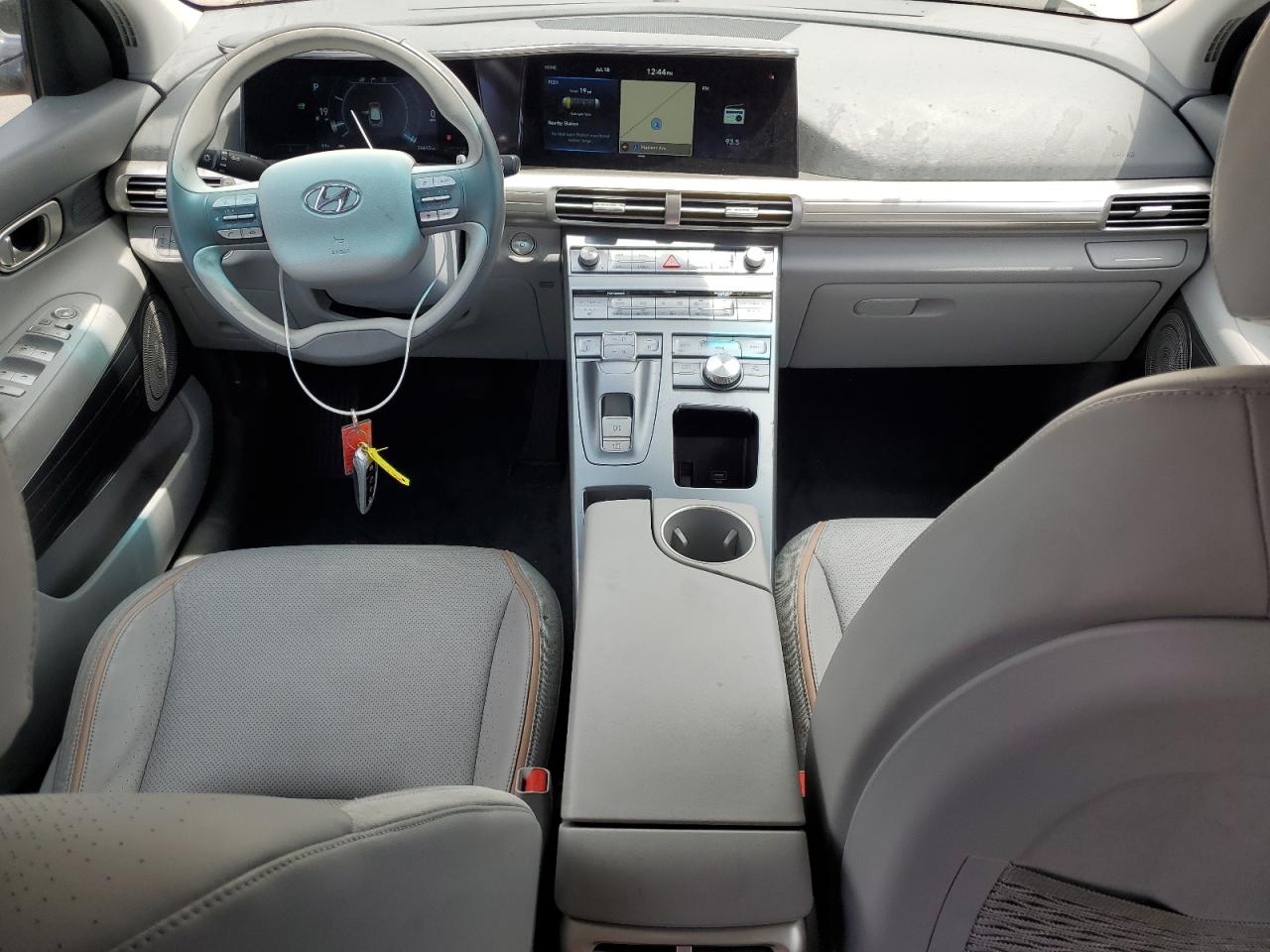 2021 Hyundai Nexo Blue VIN: KM8J74A67MU014787 Lot: 65209455