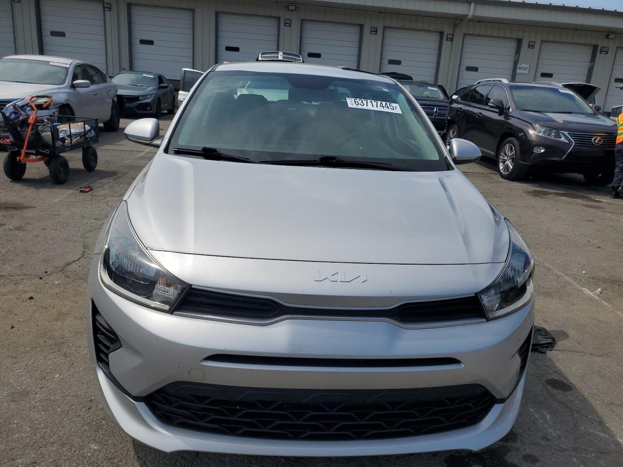 2022 Kia Rio Lx VIN: 3KPA24AD9NE444046 Lot: 63717445