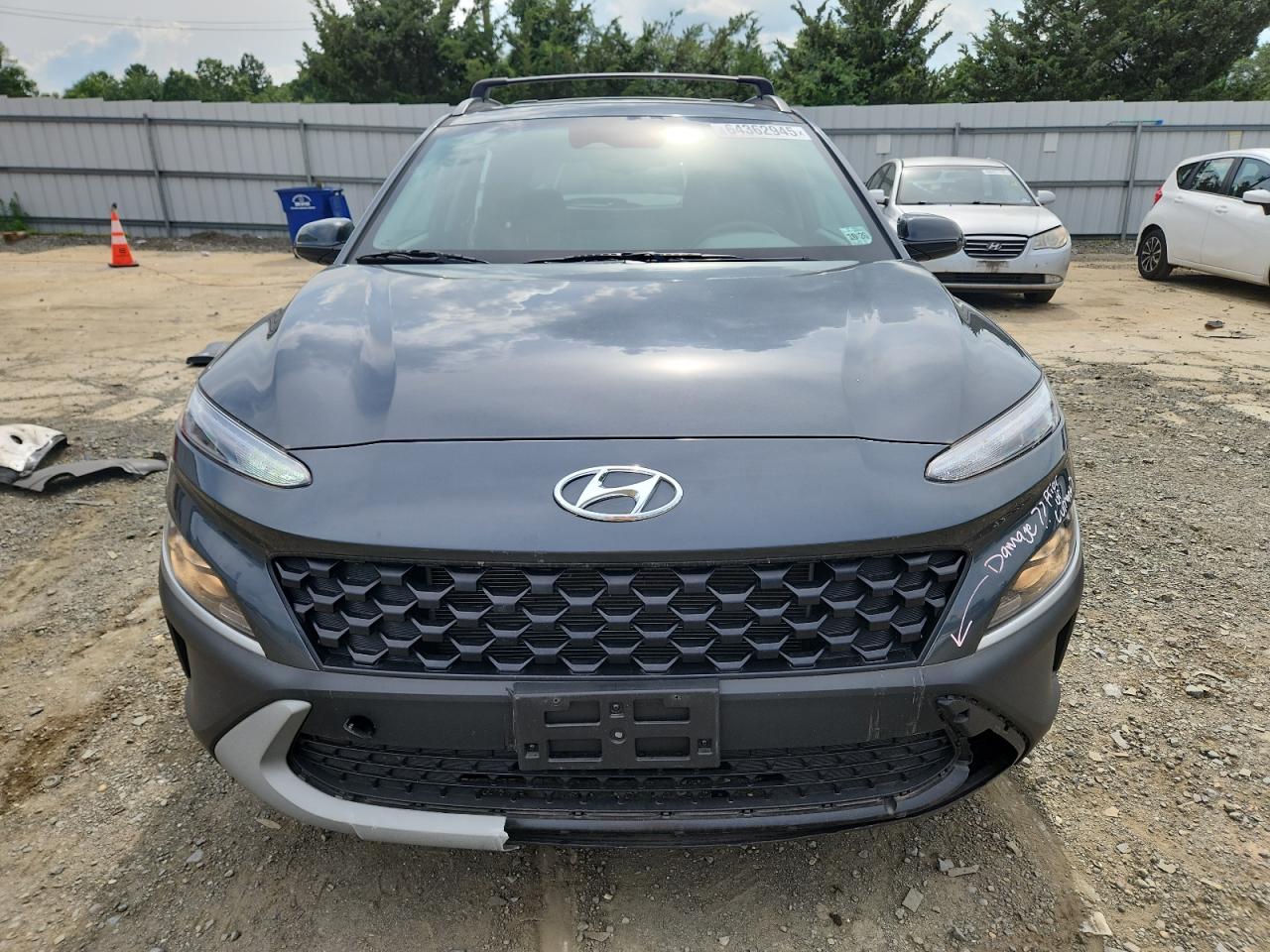 2022 Hyundai Kona Sel VIN: KM8K3CAB9NU820753 Lot: 64362945