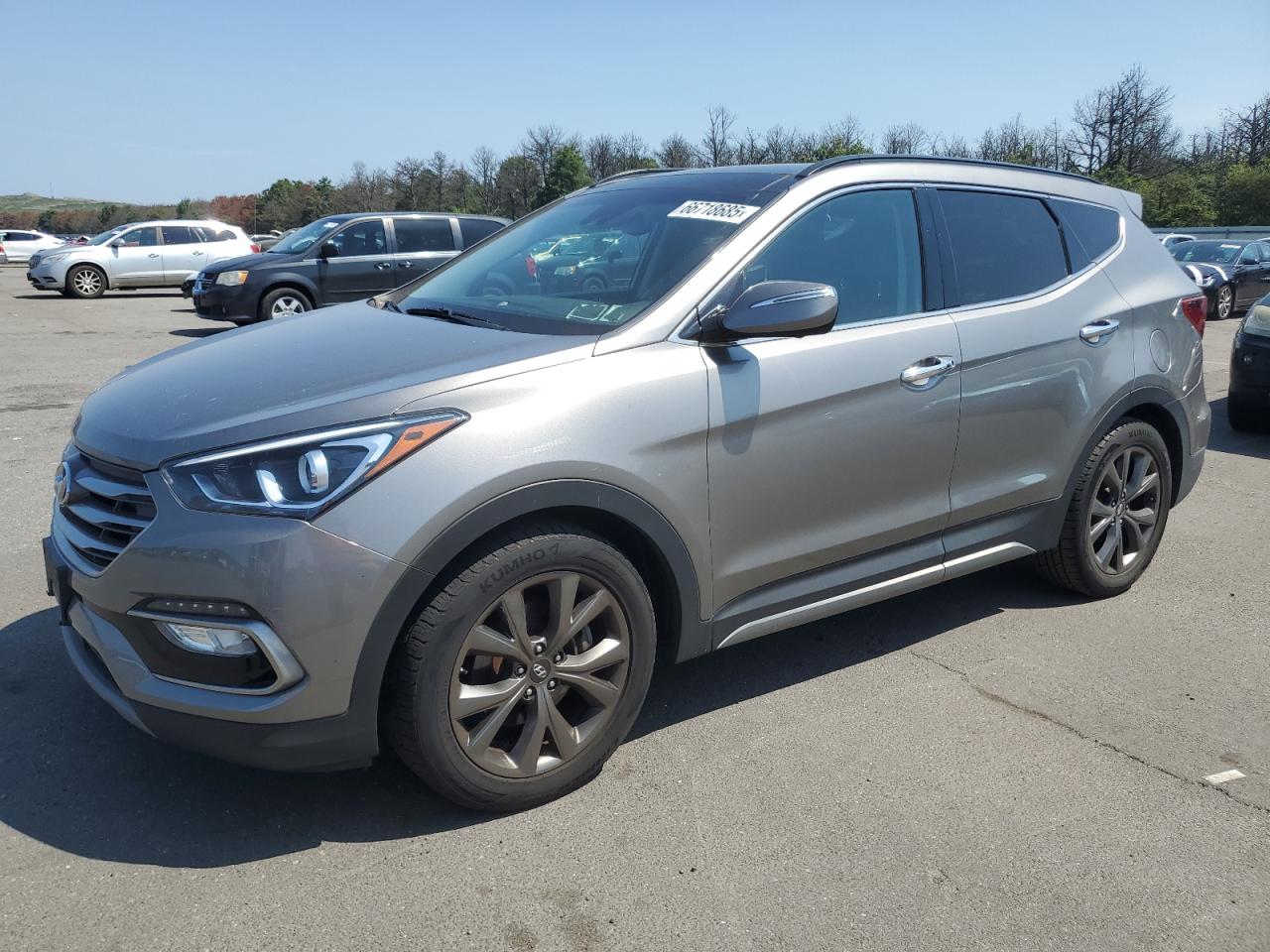 2018 Hyundai Santa Fe Sport VIN: 5XYZWDLA5JG544216 Lot: 66718685